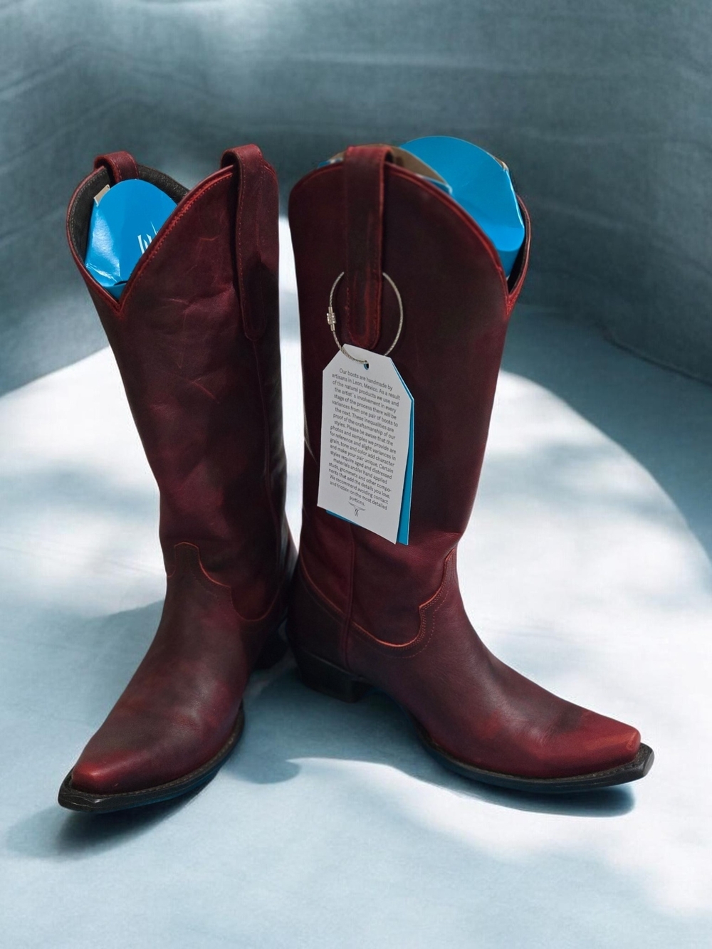 Dark Red Emma Jane Tall Boots By Lane Size 8 NWT - Picture 2 of 11